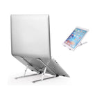 Premium Aluminum Foldable Laptop Stand – Adjustable & Portable