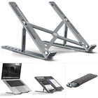 Premium Aluminum Foldable Laptop Stand – Adjustable & Portable