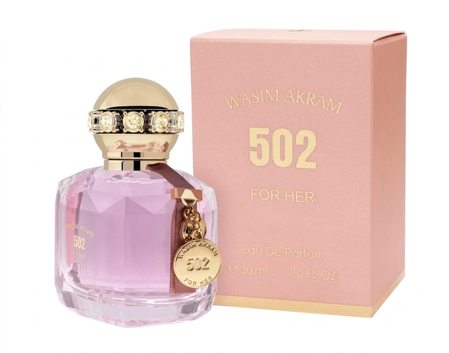 Janan Gold & Wasim Akram 502 Perfume Set for Her & Him